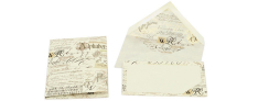 Kartos Calligraphy Set Busta e Cartoncino - Blocchetto Piccolo