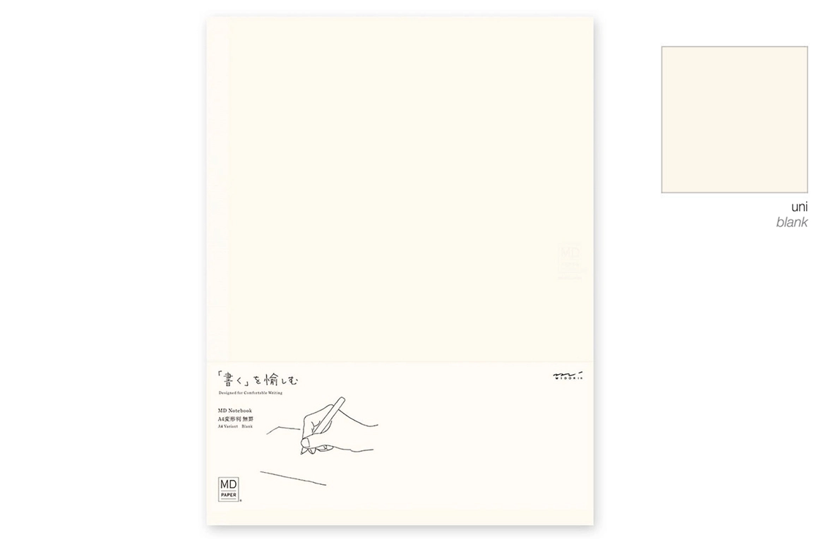 Midori - MD Paper - Notebook A4 - Bianco