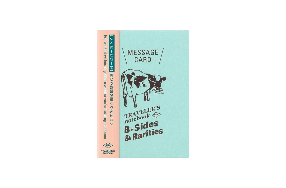Traveler's Company - Notebook Refill - Passport Size - Message Card