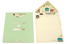 Kartos Olivetti Portfolio Set Busta e Carta