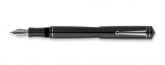 Delta Write Balance Black - Penna Stilografica - Finiture Rutenio