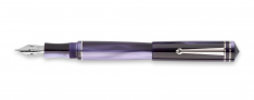 Delta Write Balance Purple - Penna Stilografica - Finiture Palladio