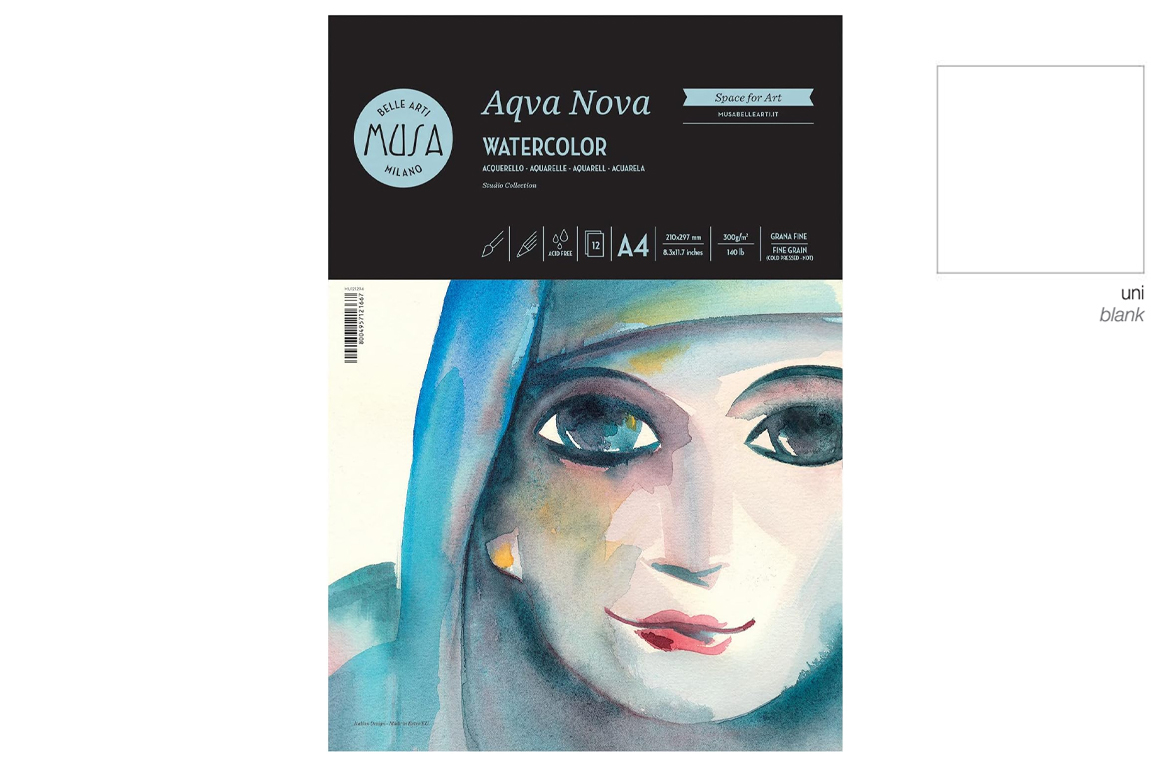 Blocco Da Disegno Elements Artistik Wire-O A3 | 40 Fogli 180 G/m² | Carta Kraft Con Copertina Rigida In Tessuto