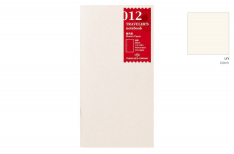 Traveler's Company 012 - Notebook Refill - Sketch Paper - Regular Size - Ricarica - Senza Rigatura