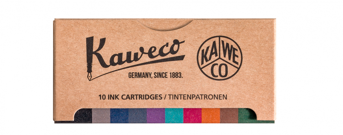 Kaweco Cartucce - Confezione con 10 Colori diversi