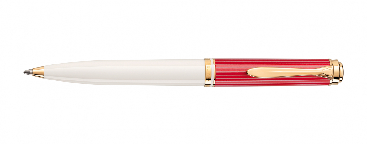 Pelikan Souverän K 600 Penna Sfera - Red-White