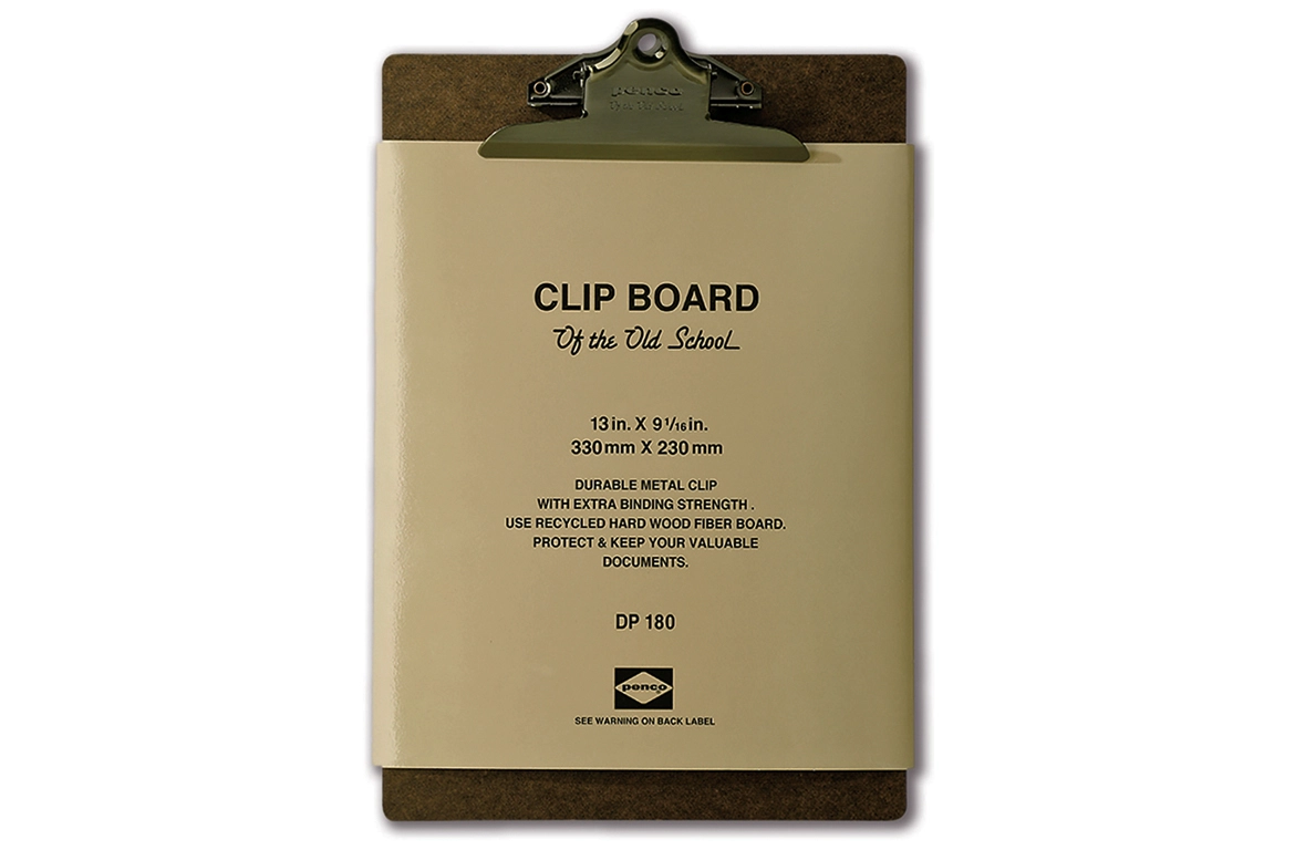 Penco Clipboard Old School - Portablocco A4 Bronze