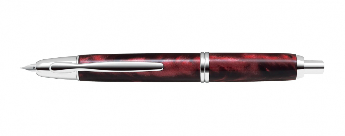 Pilot Capless SE - Penna Stilografica - Marmorizzata - Rosso