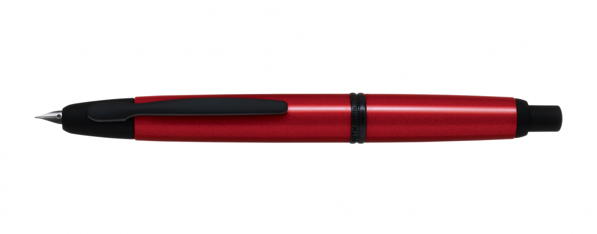 Penna Stilografica Pilot Capless Legno Rosso - La Stilografica Shop