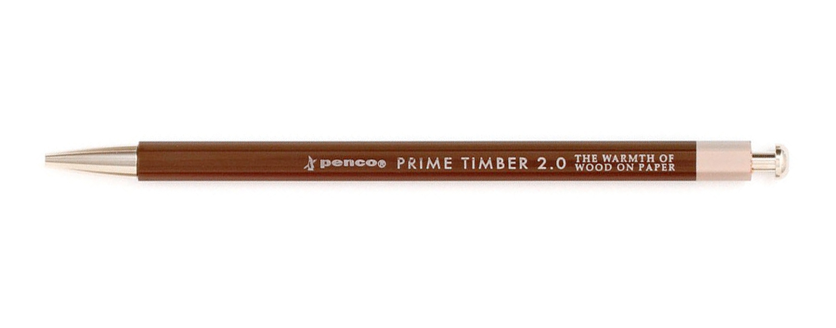 Penco Prime Timber Brown - Matita Meccanica - Mina 2 mm