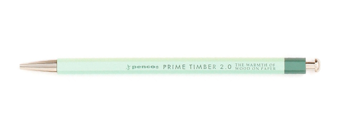 Penco Prime Timber Mint - Matita Meccanica - Mina 2 mm