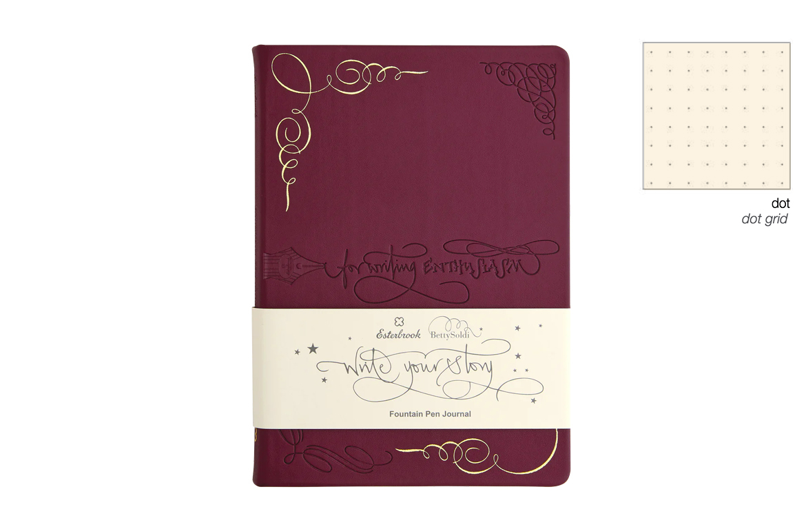 Esterbrook Write Your Story Journal - Notebook - Burgundy