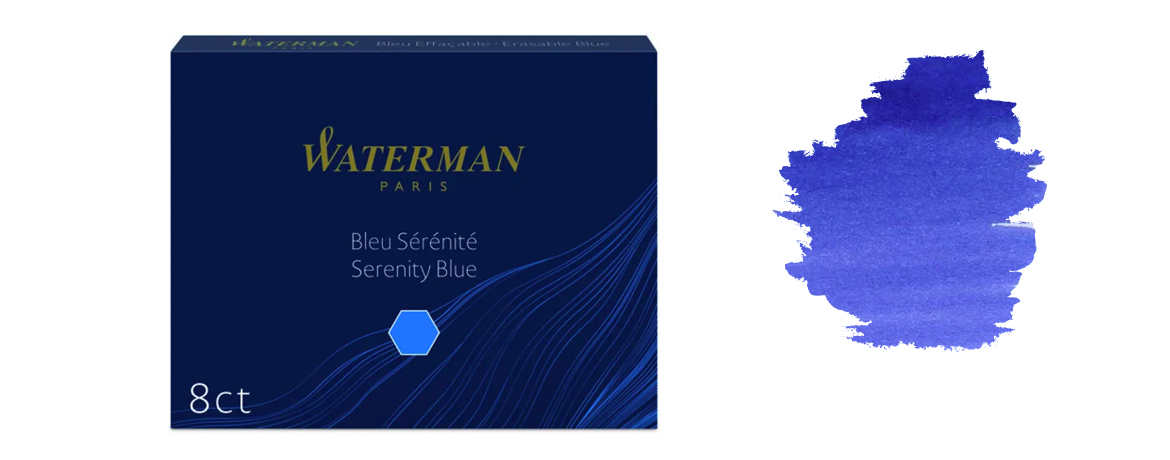 Waterman Cartucce Inchiostro per Stilografica - Serenity Blue