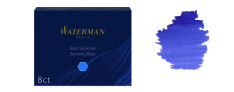 Waterman Cartucce Inchiostro per Stilografica - Serenity Blue