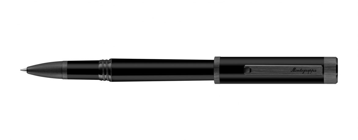 Montegrappa Zero Rutenio Ultra-Black - Roller