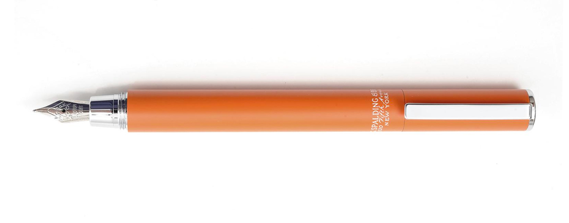 Spalding & Bros - Compact - Penna Stilografica - Arancione Matte