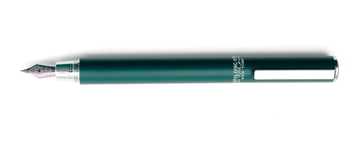 Spalding & Bros - Compact - Penna Stilografica - Verde Matte