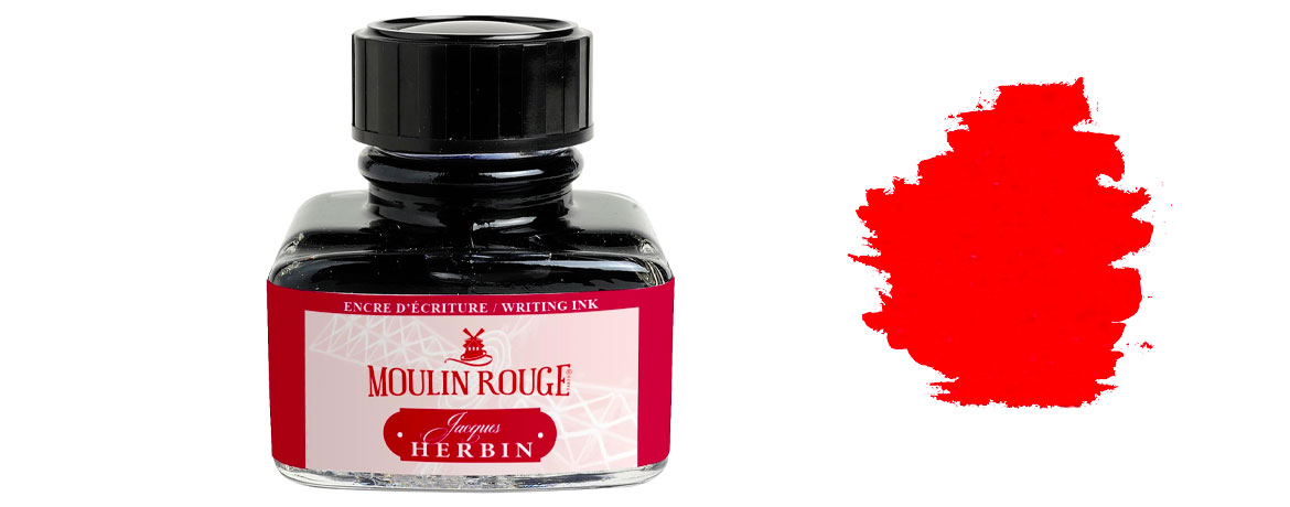 J.Herbin Paris Series - Moulin Rouge - Inchiostro Stilografico 30ml