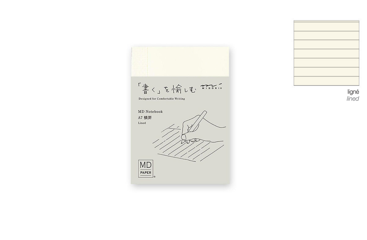 Midori - MD Paper - Notebook A7 - Rigo