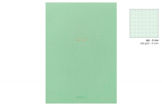 Midori - Pad A5 - Blocco Puntinato - Color Dot Grid - Verde