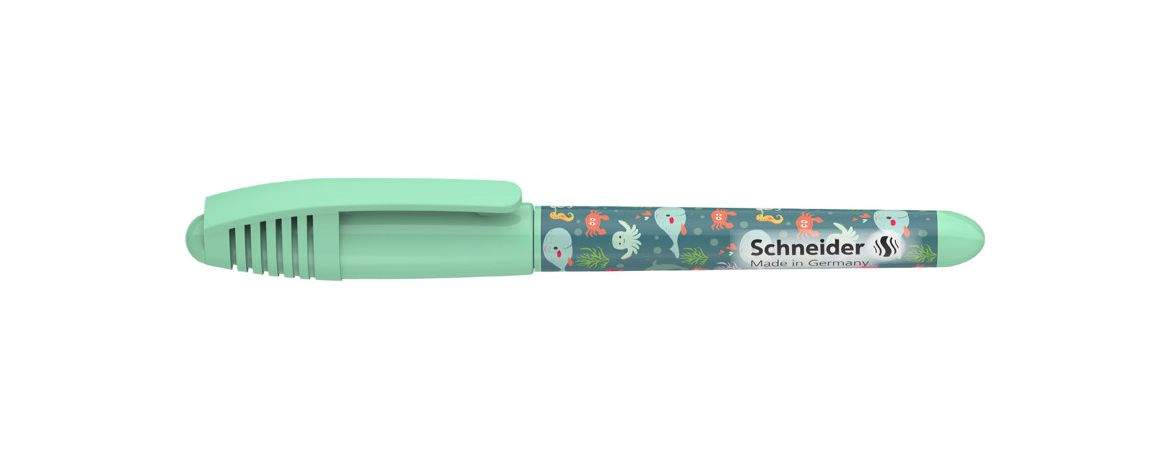 Schneider Zippi - Penna Stilografica Mini - Happy Fish - Verde