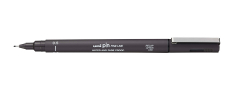 Uni-Pin Penna da Disegno Punta 0.5 - Colore Dark Grey