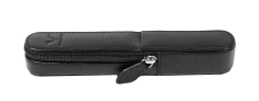 Visconti Astuccio Portapenne In Pelle - Nero - Un Posto