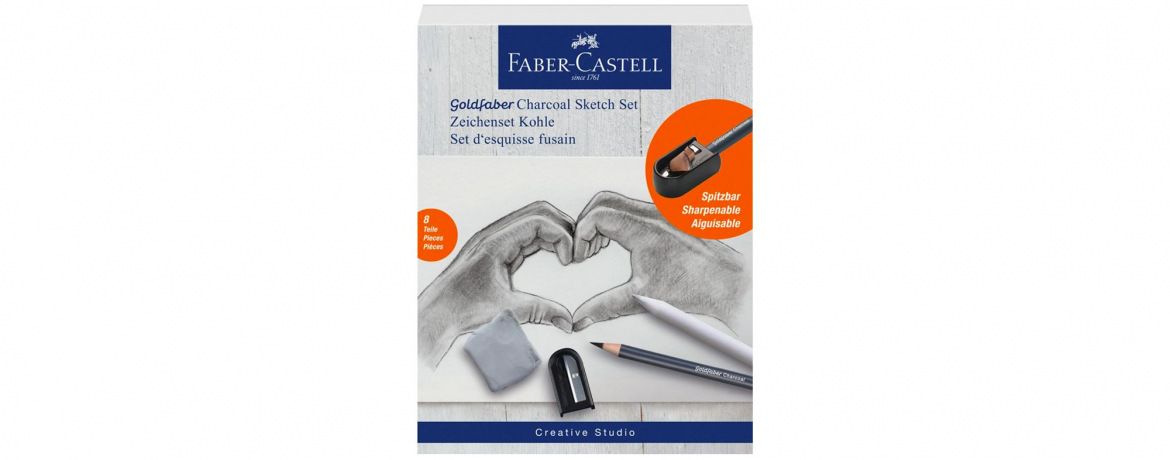 Faber Castell Set da disegno Goldfaber Charcoal