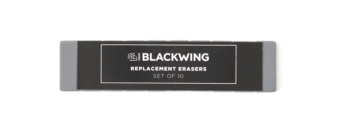Blackwing Set 10 Gomme di Ricambio per Matite - Grey