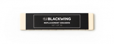 Blackwing Set 10 Gomme di Ricambio per Matite - Cream