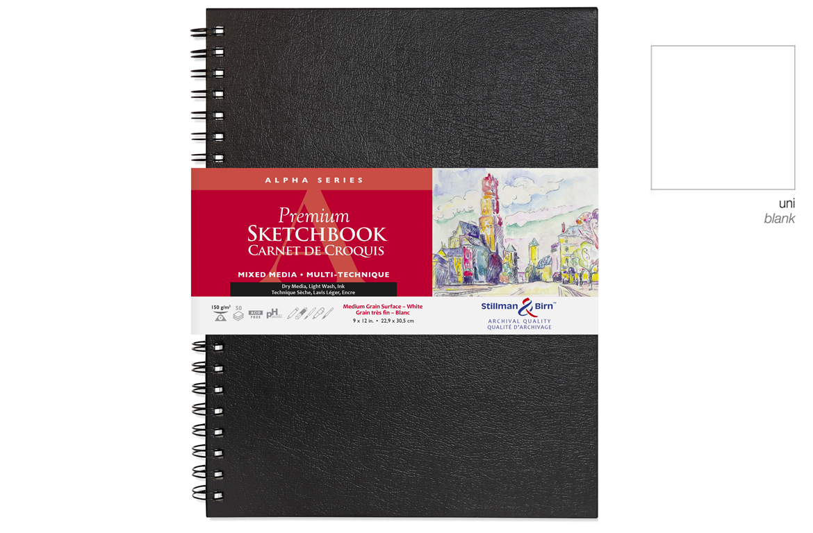 Clairefontaine Premium Sketchbook Alpha Series
