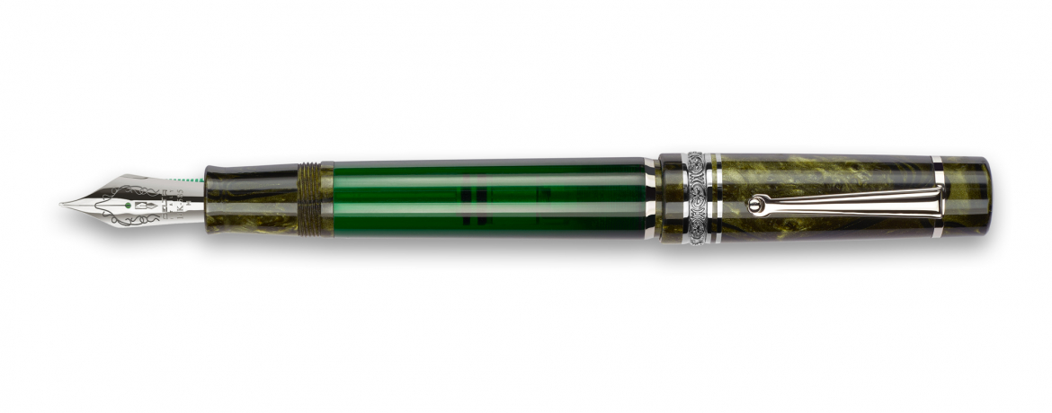 Delta Mid-Size Plus Royal Green - Penna Stilografica - Edizione Limitata