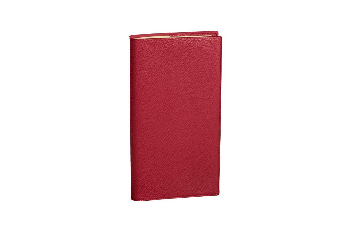 Quo Vadis Planital - Agenda Settimanale 2025 - 8,8 x 17 cm - Impala Rosso