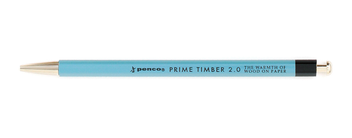 Penco Prime Timber Blue - Matita Meccanica - Mina 2 mm