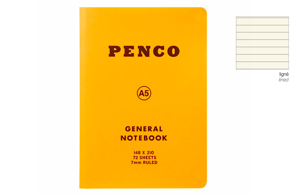 Penco Soft Notebook - Taccuino Morbido - A5 - Giallo