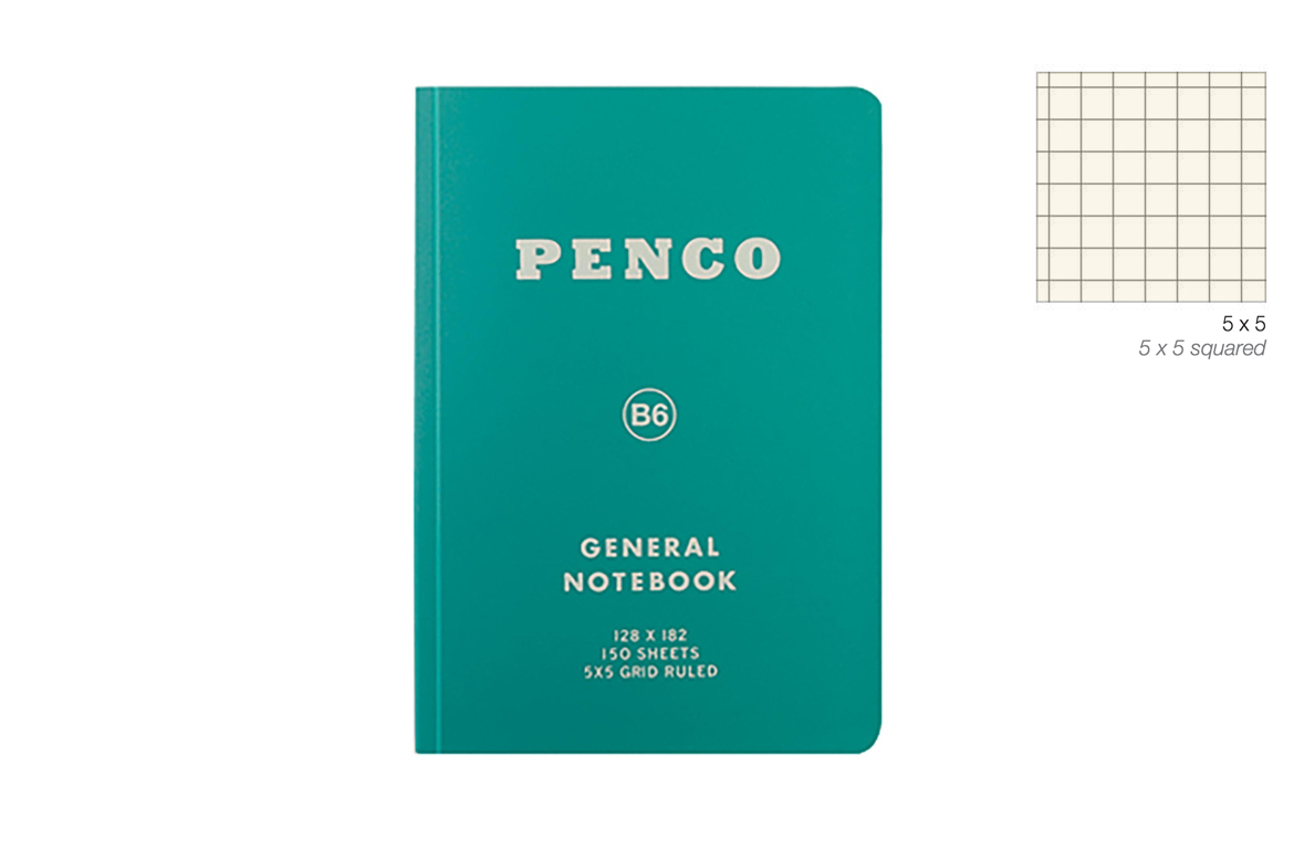 Penco Soft Notebook - Taccuino Morbido - B6 - Verde