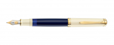 Pelikan Souveran M 800 Cream Blue - Penna Stilografica - Edizione Speciale