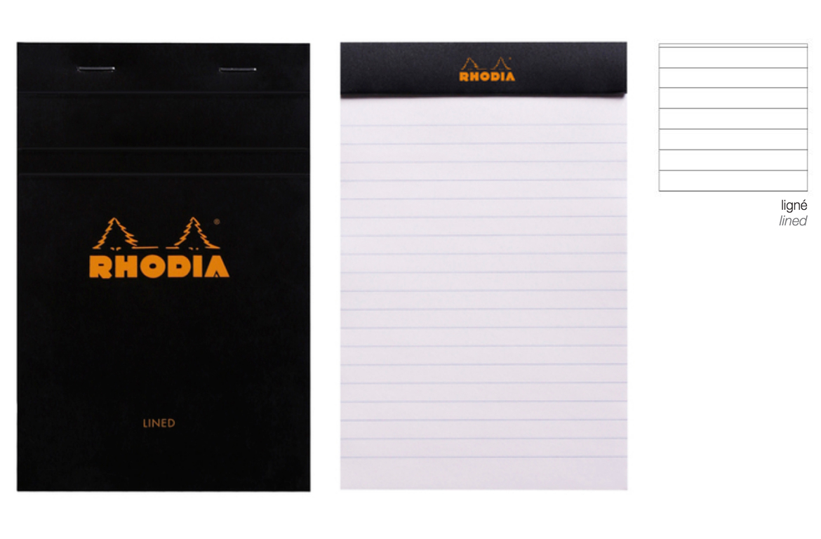 Rhodia Blocco Spillato Black - Rigo