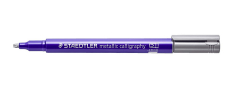 Staedtler 8325 - Metallic Calligraphy - Punta Piatta 2,8 mm - Silver