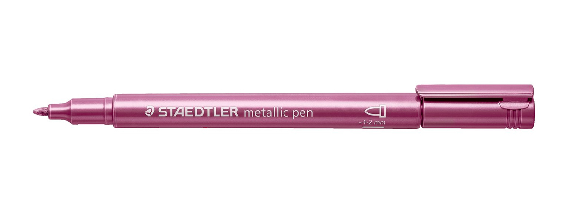 Staedtler 8323 - Metallic Pen - Pennarello - Rosa Antico