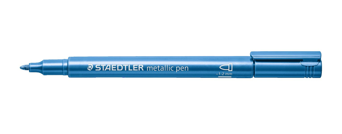 Staedtler 8323 - Metallic Pen - Pennarello - Blu