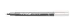 Staedtler 8321 - Metallic Brush - Pennarello - Bianco