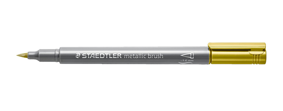 Staedtler 8321 - Metallic Brush - Pennarello - Oro