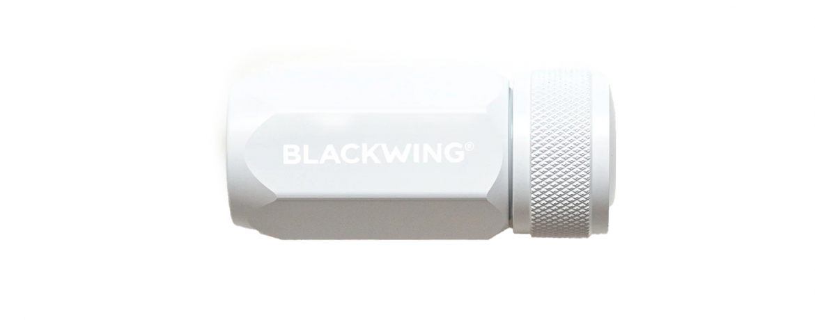 Blackwing One Step Temperamatite Punta Lunga Concava - Bianco