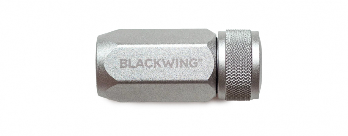 Blackwing One Step Temperamatite Punta Lunga Concava - Grigio