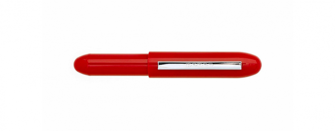 Penco Bullet Ballpoint Pen Light - Penna Sfera - Red