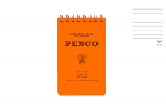 Penco Coil Note Pad S - Blocco Note con Spirale 82 X 130 mm - Orange