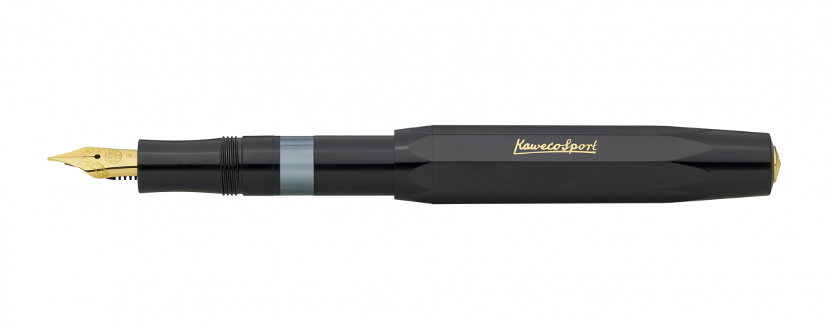 Kaweco Sport Piston Filler Classic Penna Stilografica a Stantuffo - Black