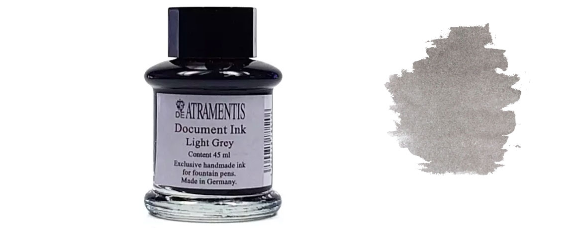 De Atramentis Document Ink - Inchiostro Stilografico - Light Grey