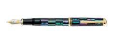 Pelikan Souveran M1000 Raden Black Infinity Penna Stilografica - Special Edition